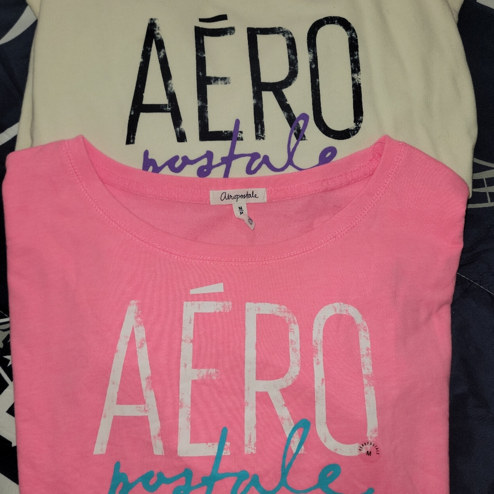 2 Long sleeve aeropostale